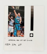 RARE NEVER ISSUED 1998-99 UPPER DECK TEST PROTOTYPE BRYANT REEVES NBA 1/1 