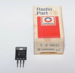 Delco Electronic Radio Part DM-91 GM Part # 16001268 NOS New Old Stock - Picture 1 of 3