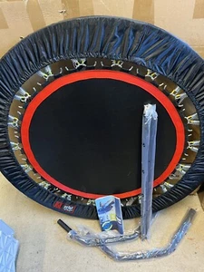 40” NEW Non Folding Trampoline With Bar~ Urban Rebounder~ Bouncing Exercise - Picture 1 of 5