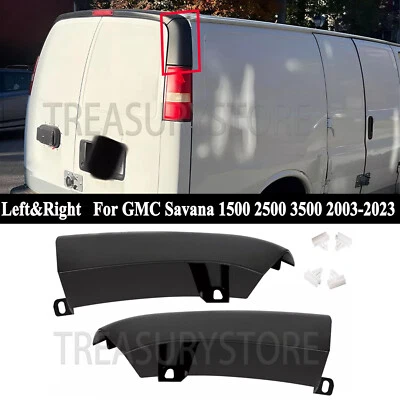 Для Chevy Express/GMC Savana 2003-2023 задняя угловая отделка молдинг аппликация левая и правая - Изображение 1 из 4