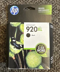 HP 920XL Black Ink Cartridge (CD975AN) Expired DEC 2015 NIB 920 XL — QUICK SHIP - Picture 1 of 2