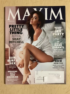 february 2015 Maxim #200 Shay Mitchell sexy cover Joanna Krupa Shantel Vansanten - Image 1 of 4