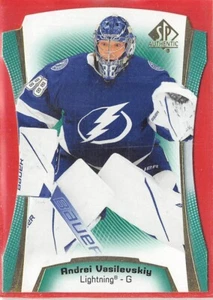 2021-22 SP auténticos troquelados verde #DC4 Andrei Vasilevskiy - Imagen 1 de 2