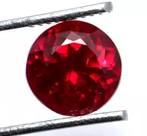 5,10 ct zertifizierter natürlicher Rubin Rundschliff Taube Blutrot Lose Edelstein - Bild 1 von 7