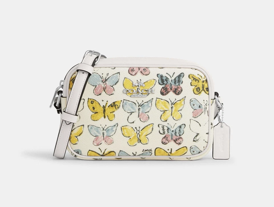Coach Mini Jamie Camera Bag With Butterfly Print CAQ36
