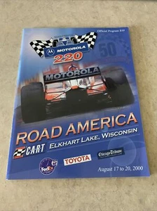 2000 Motorola 220 Elkhart Lake IndyCar Race Official Race Program - Picture 1 of 7