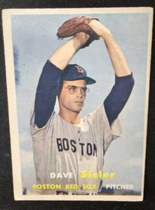 1957 Topps #56 Dave Sisler Boston Red Sox - Picture 1 of 2