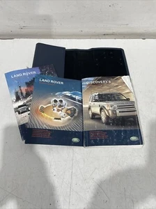 Land Rover Discovery 3 L319 Hand Book pack Owner manual in wallet (AC) - Picture 1 of 8