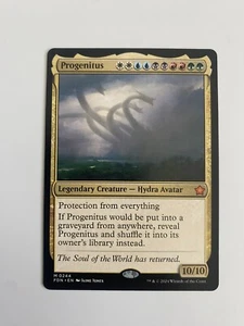 x1 Progenitus FDN Foundations MTG 244 MYTHIC M/NM 1x Legendary Creature Hydra - Picture 1 of 2