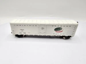 N Scale CHRISTMAS FRUITCAKE EXPRESS 50' Box Car --- XMAS 1991 --- Con-Cor 008714 - Picture 1 of 9