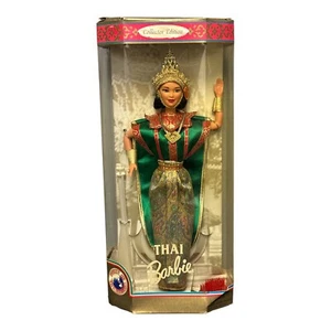 Thai Barbie Doll 1997 Dolls of the World Collection Damaged Box - Picture 1 of 9