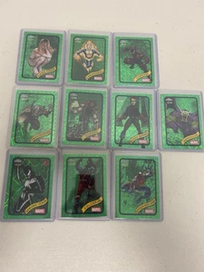Lot 2025 Topps Chrome Marvel Spider-Man 2099 carnage samurai venom /99 - Picture 1 of 3