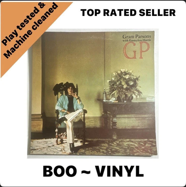 Gram Parsons - GP - 1973 UK Reprise Label Gatefold Vinyl LP - K44228 EX / VG+ - Image 1 of 4