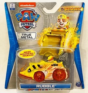 Neu Paw Patrol Spark True Metal Rubble 1:55 Die Cast Spielzeugauto - Bild 1 von 1