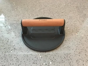 Smash Burger Presse Vorgewürzt Gusseisen Hamburger Smasher 2 Pfund Schwerlast Grill - Bild 1 von 8