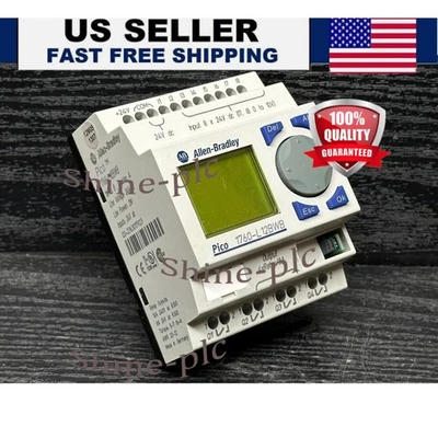 Allen Bradley 1760-L12BWB 1760L12BWB Ser B Rev A Pico Controller 24VDC 2W PLC - Image 1 of 4