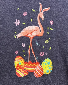 Camiseta DAMAS SM "¿Flamenco de Pascua?" Camiseta - Imagen 1 de 2