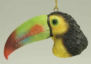 Slavic Treasures Resin Animal Ornaments Toucan Head - No Box 6447112 - Picture 1 of 1