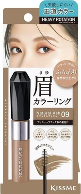 Máscara de pestañas KissMe rotación pesada natural ceniza 09 8 g hecha en Japón Foto 1 de 4