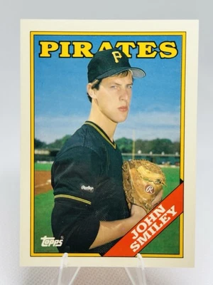 Tarjetas de béisbol 1988 Topps Tiffany John Smiley #423 Foto 1 de 2