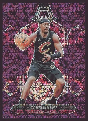 2023-24 Panini Mosaic #46 Caris LeVert Fast Break Purple #/50 SN - Image 1 of 2