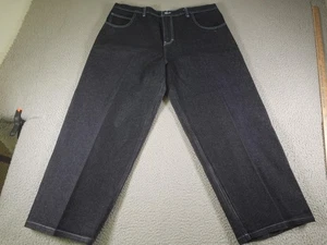 Pantalones de mezclilla Iceberg vintage para hombre 42x28 azules holgados patinador Italia ropa de calle rap hip hop - Imagen 1 de 14