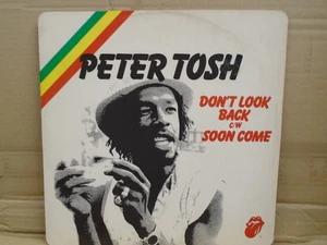 PETER TOSH " " 12" SINGLE " DON`T LOOK BACK " EX+ COND.IN PIC SL. - Picture 1 of 2