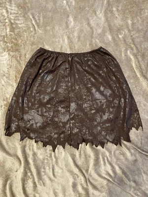 Rubies Tattered Distressed Brown Halloween Costume Skirt One Size Adult Women - Image 1 of 3