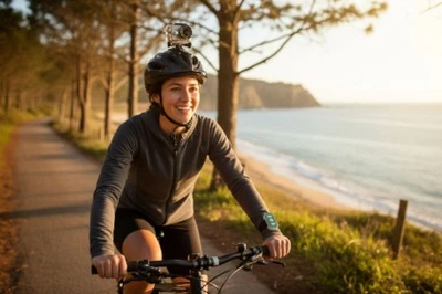 Emerson EVC355BK HD Sports Action Video Camera Includes Waterproof Case & Mounts - Image 1 of 4