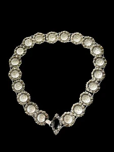 Mexican Silver Sterling Antique Belt Hallmarked Attributed to Los Castillo - Picture 1 of 7