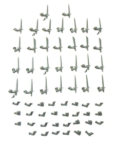 Warhammer Old World Empire State Troops Sword Arm Bits x60 - Picture 1 of 1