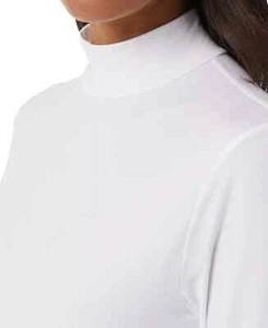 32 DEGREES Cozy Heat Women's Mock-Neck Long-Sleeve Extra Warm Top White XXL - Picture 1 of 3