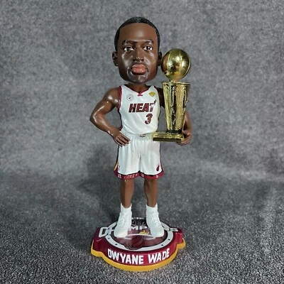 Rare New DWYANE WADE Miami Heat 2013 NBA Champions Bobblehead Numbered Limited - Image 1 of 4