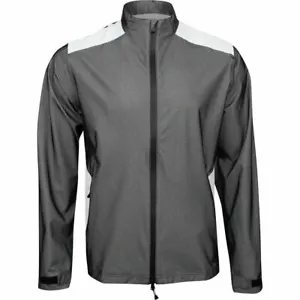 Adidas Golf Rain RDY Giacca Impermeabile Nero/Bianco FR1407 Uomo Medium - Foto 1 di 3