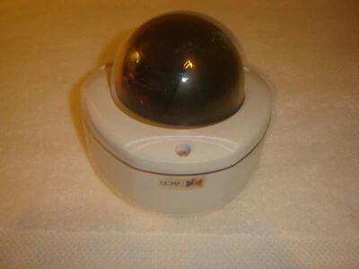 ACTi Dome Security Camera, TCM 7411, Outdoors Vandle Proof PoE Rugged Dome  - Image 1 of 4