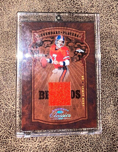 JOHN ELWAY 2005 Donruss Classics Legendary Players #L20 Jersey #30/150 Game Worn