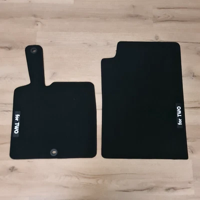 Alfombrillas coche terciopelo para Smart for Two 98-2006 alfombras negras impermeables nuevas Foto 1 de 4