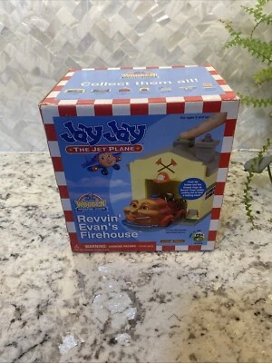 Jay Jay the Jet Plane - Revvin' Evan's Firehouse 11203 2002 para niños 3-7 Foto 1 de 4