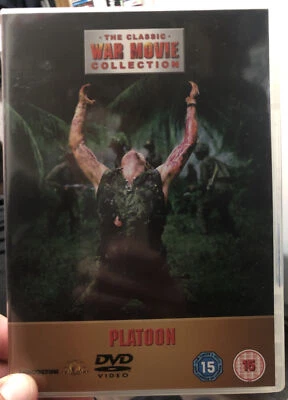 Platoon 1986 Epic Classic Action Vietnam War  Movie Tom Berenger DVD - Image 1 of 3