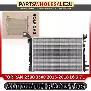 Auxiliary Radiator w/o Oil Cooler for Ram 2500 3500 2013-2018 L6 6.7L 52014721AA - Picture 1 of 9