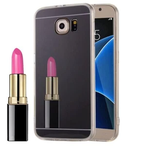 Etui na telefon komórkowy do Samsung Galaxy S7 Futerał ochronny Backcover Bumper Case Czarne - Zdjęcie 1 z 5