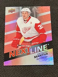 2016-17 Anthony Mantha UD Overtime Next in Line Red #NL-13 1/25 - Picture 1 of 4