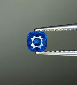 Gahnite rara sfaccettata naturale 0,40 ct, gahno spinello pietra preziosa sciolta Nigeria - Foto 1 di 2