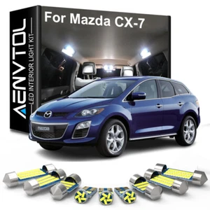 Kit 11x Luci Interne LED per Mazda CX-7 CX7 2006-2009 2010 2011 2012 2013 2014 - Foto 1 di 14