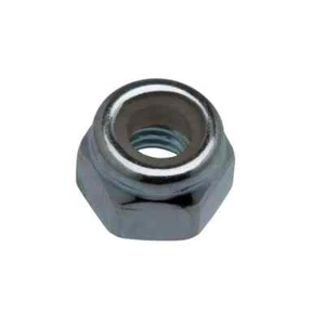 Everbilt 3/8 in.-16 Zinc Plated Bolt Nylon Lock Nut (10-Pack) 802632 - Picture 1 of 4