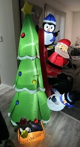 6 Ft. Lighted Christmas Tree Inflatable 6 Feet Store Display - Picture 1 of 6
