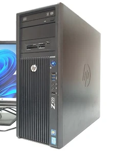 HP Z420 Workstation Windows 11 PC 512GB 128GB DVD-RW Computer Xeon Wie i7 Quad - Bild 1 von 14