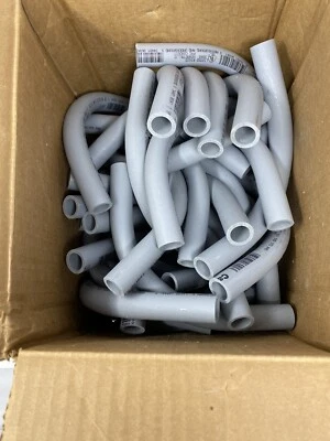 Set of 50x Carlon UA9AD 1/2" PVC Elbow, 90°, Schedule 40 - Image 1 of 4