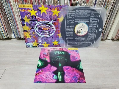 U2 - Zooropa 1993 Korea Orig Vinyl LP  Insert No barcode - Image 1 of 4