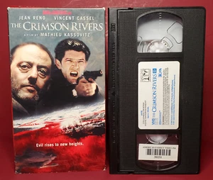 VHS The Crimson Rivers - Jean Reno - Thriller, suspense! BUY2GET1 - Picture 1 of 4